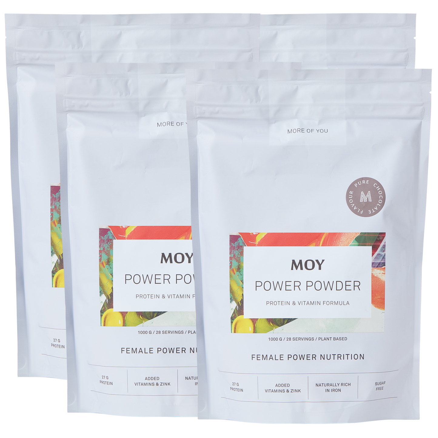 4 x POWER POWDER PROTEIN